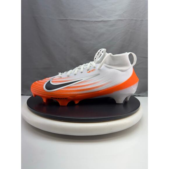 Nike Air Zoom Vapor Pro 1 Mens Size 9 Orange White Football Cleats HM8850-103